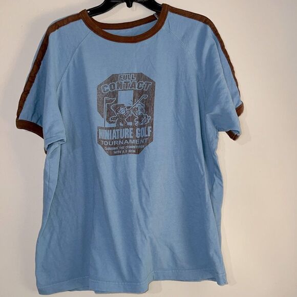 Vintage Arizona Jean Company Shirt Mens Extra Large Green Graphic Tee Y2K - Picture 1 of 7